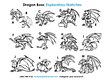 Dragon Boss: Exploratory Sketches