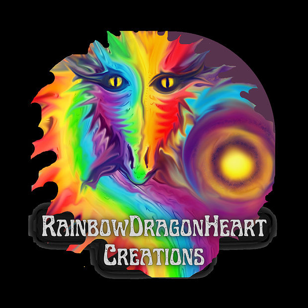 Rainbow Dragonheart Creations