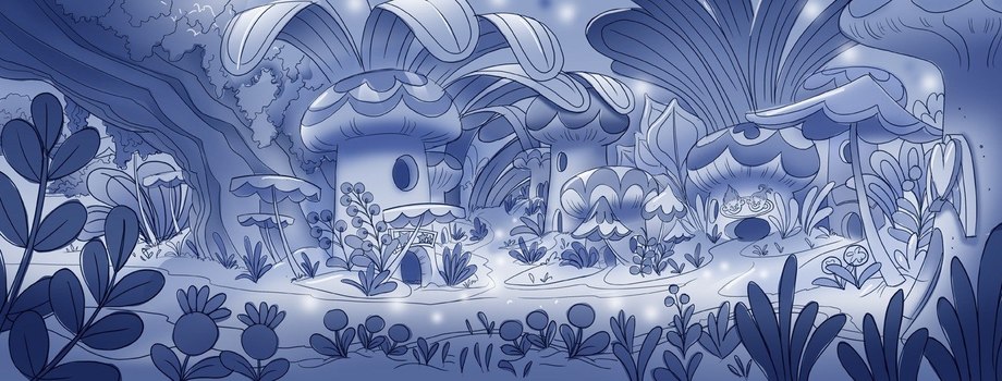 2D Background Layout and Visual Development