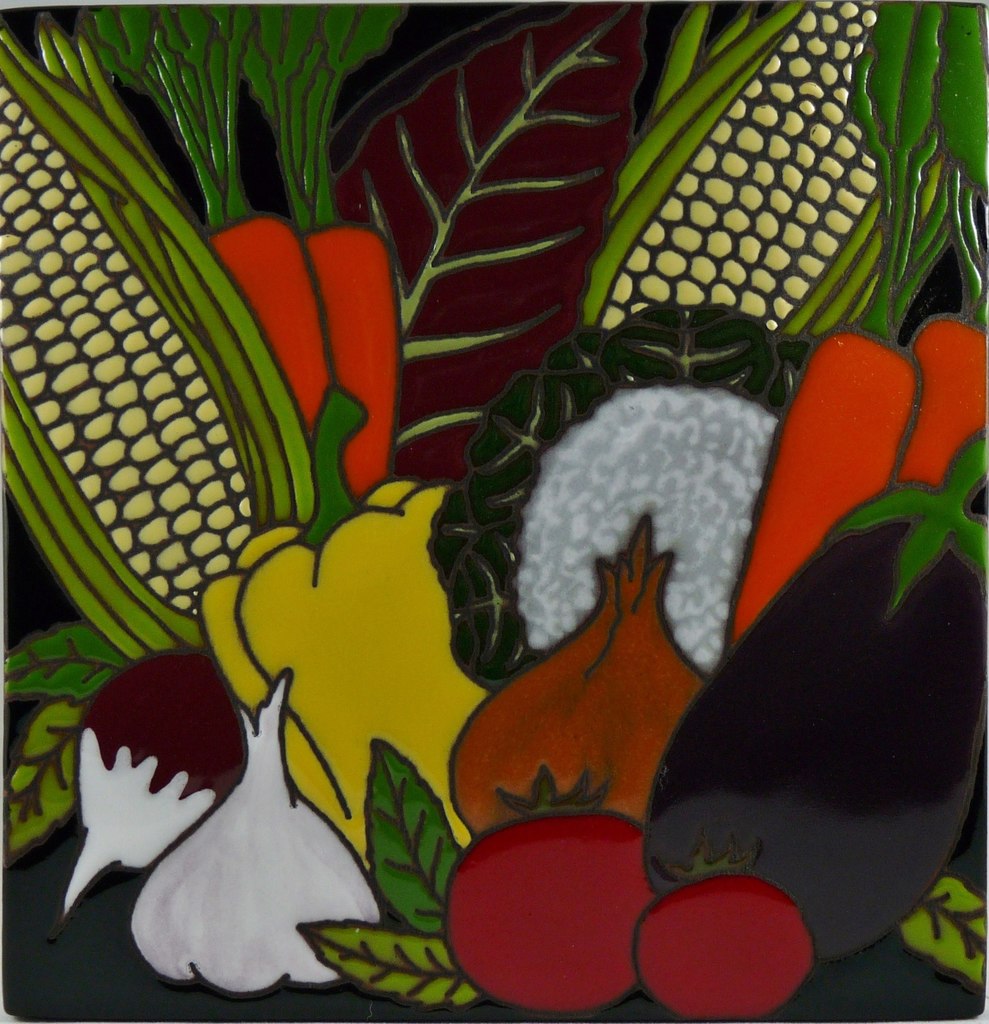 Fruit And Veggies - Jude Toler Tile Design