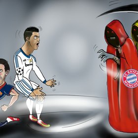 Football (Soccer) Caricature 