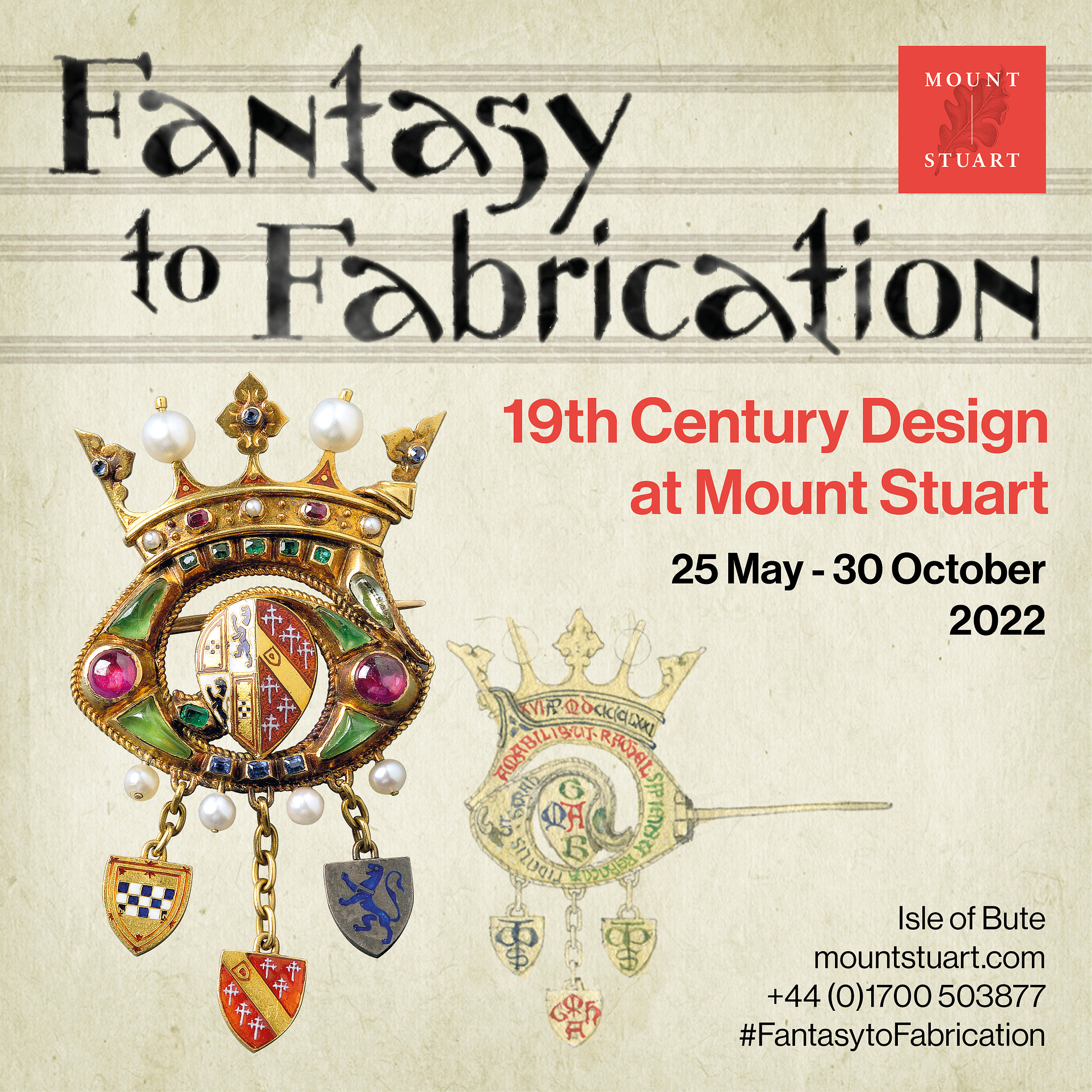 Mount Stuart – Fantasy to Fabrication Exhibition
