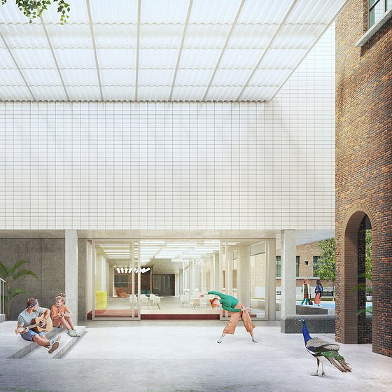 competition arts campus in Gent @compagnie-O @Sabine Okkerse @burO Groen