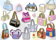 Handbags, diaper bags, totes & backpacks.