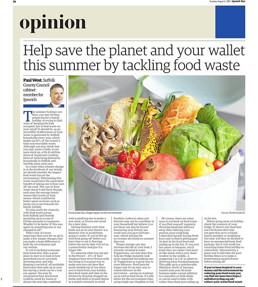 Newspaper opinion columns Emma Bridges